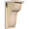 Ekena Millwork Carmel Rough Sawn Corbel w/Backplate, Douglas Fir, 8"W x 8"D x 16"H COR08X08X16CAR01RDF - alternate 1